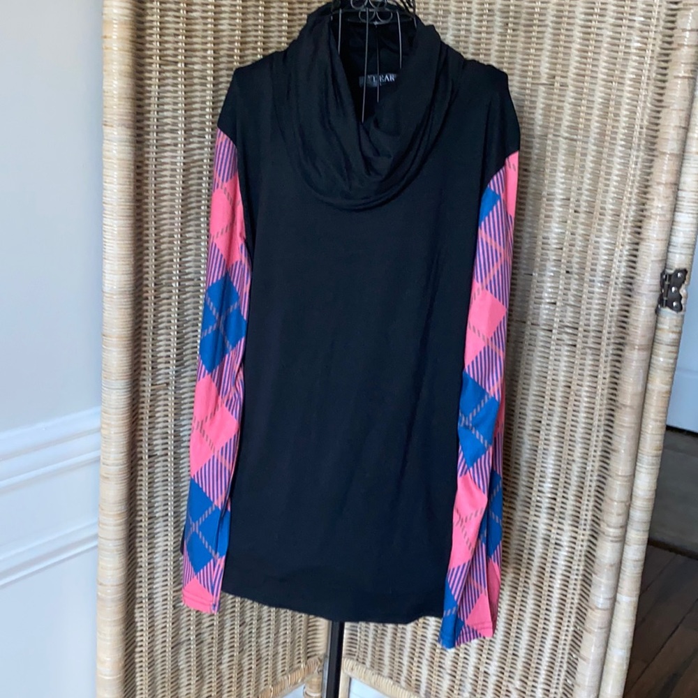 Cowl turtleneck